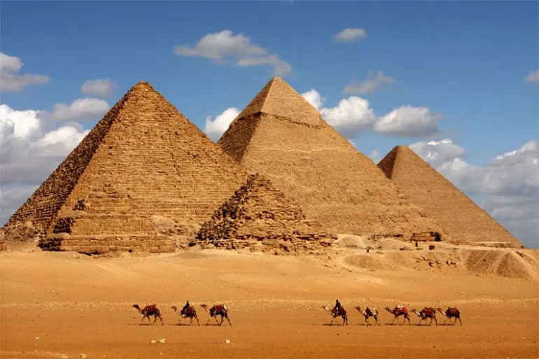 saddle up a camel around the Greeat Pyramids saddle up a camel around the Greeat Pyramids