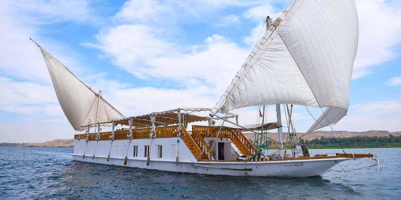 Day Cleopatra Dahabiya Nile Cruise in Egypt Nile River Cruises 2025 - 2026 Day Cleopatra Dahabiya Nile Cruise in Egypt Nile River Cruises 2025 - 2026
