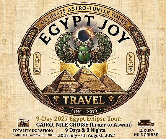 Day Egypt Eclipse (August 2027) Tours  in Egypt Tour Packages 2026 - 2027